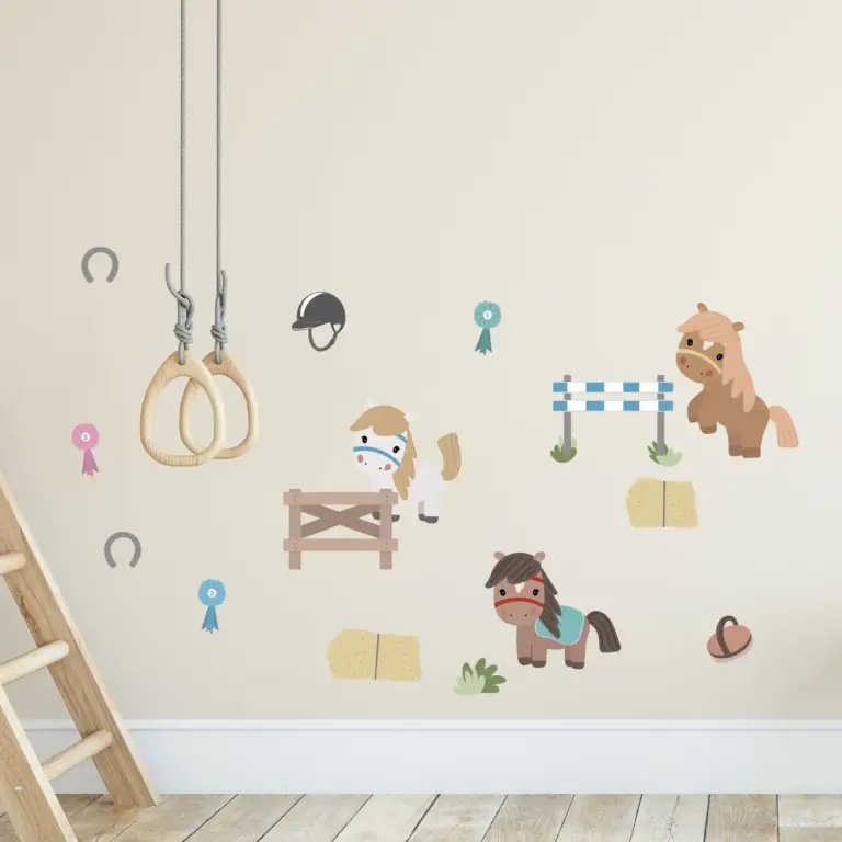 Muurstickers: Paarden