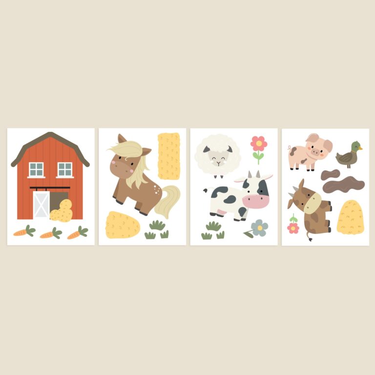 Muurstickers: Boerderij