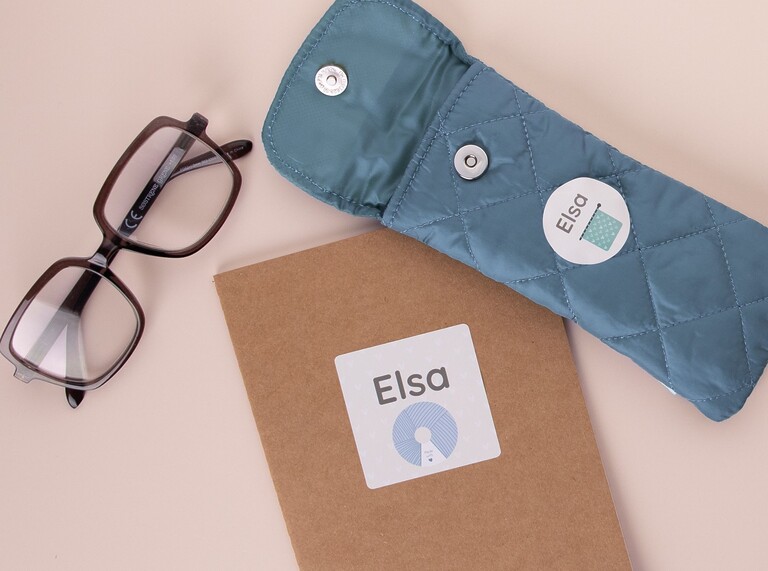 Name labels for nursing homes with the name Elsa on them