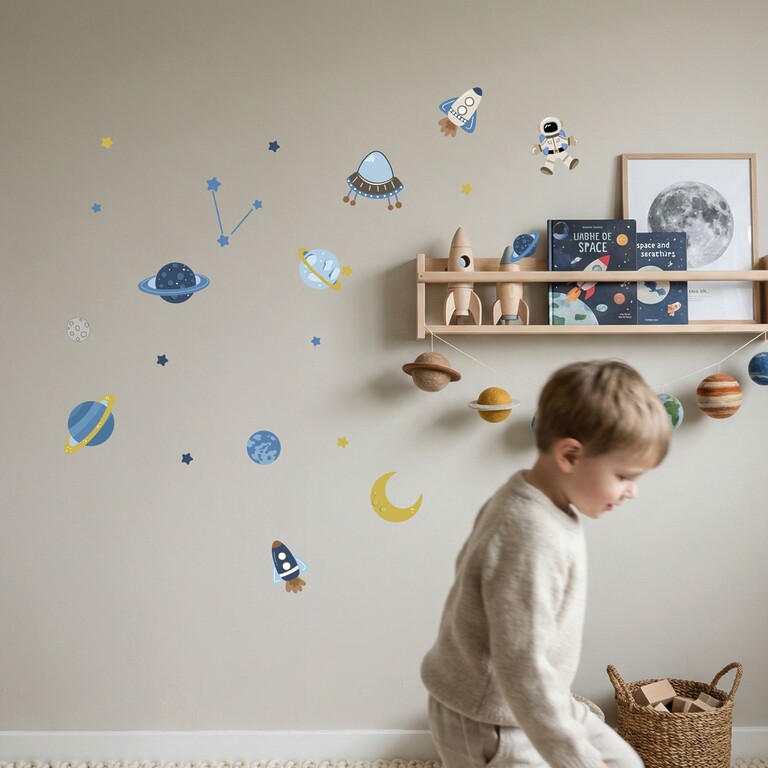 Muurstickers: Astronaut