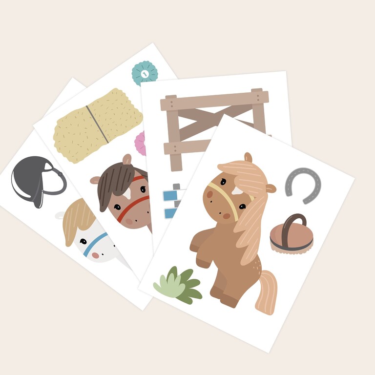 Muurstickers: Paarden