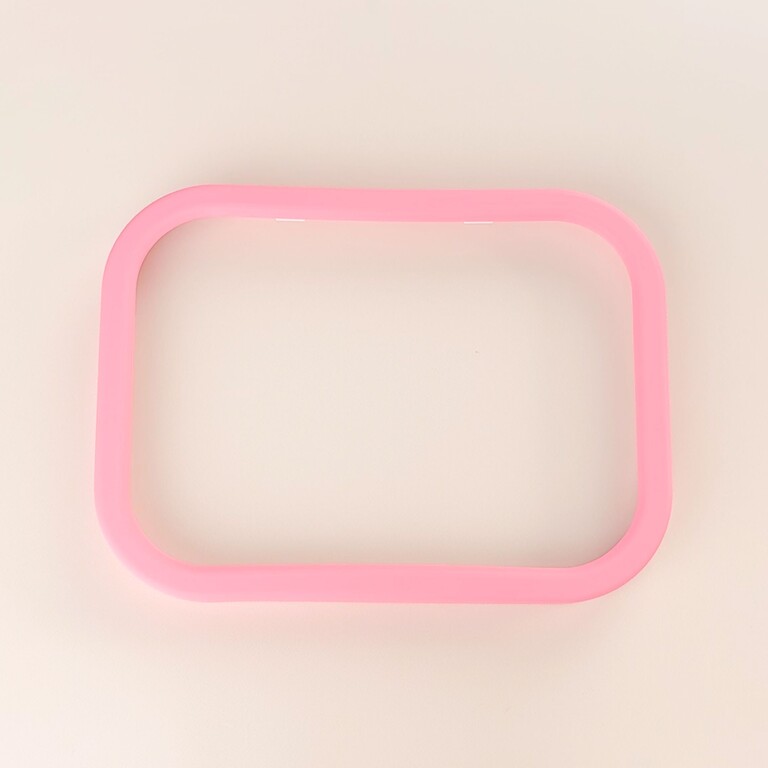 Roze rubberring voor broodtrommel